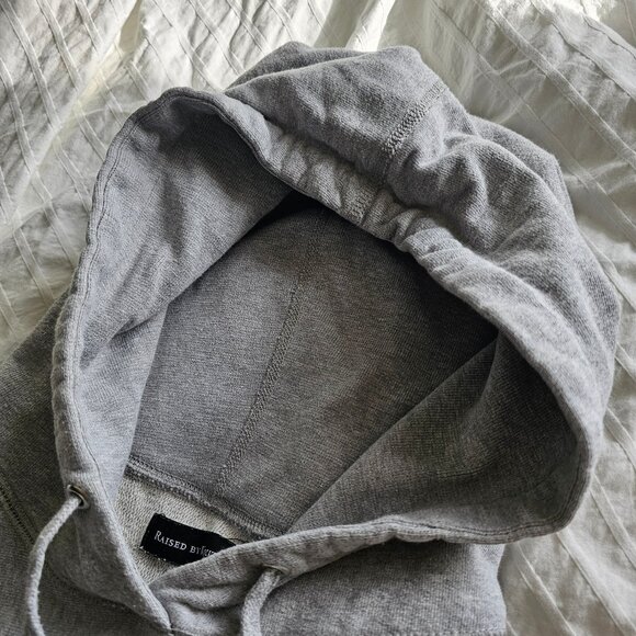 Raised by Wolves Box Logo Hooded Sweatshirt - 2018 - Heather Grey - Sz S - Picture 6 of 11